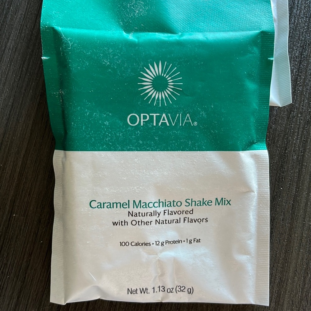 Optavia Carmel macchiato shake